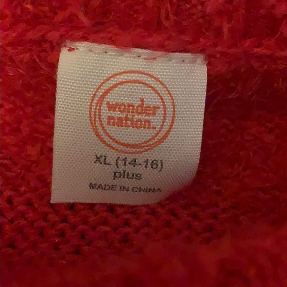 Kids Red Sweater - Picture 3 of 3